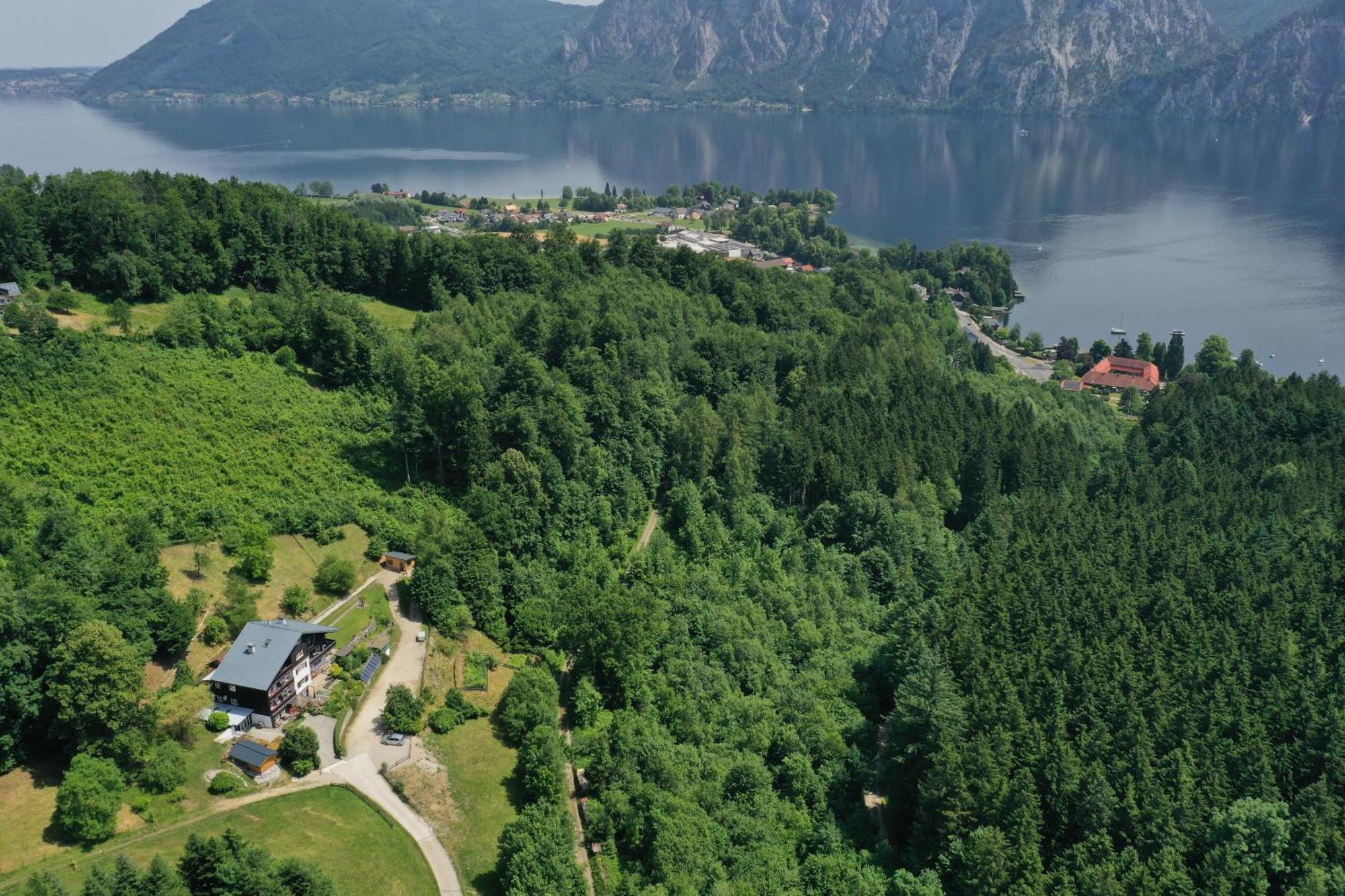 Pension 'S Waldeck Traunkirchen Bagian luar foto
